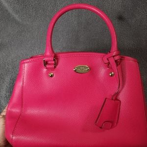 Coach Fuschia pink handbag